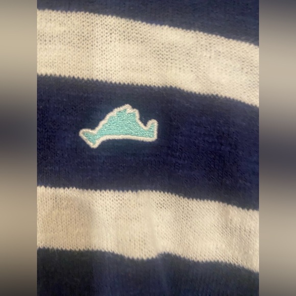 copy Vineyard Exclusive Vineyard Vines Striped Boatneck Sweater - Picture 2 of 3